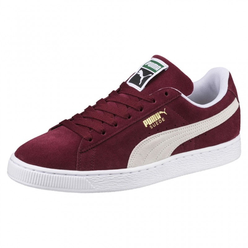Puma scamosciato classico - bordeaux ti adultes neuf Puma scamosciato classico - bordeaux ti adultes neuf