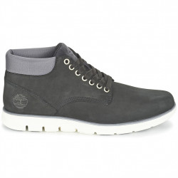 Basket mi-haute à lacets pour homme en noir Bradstreet