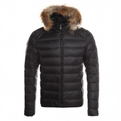 Doudoune courte à capuche pour homme Grand Froid Prestige