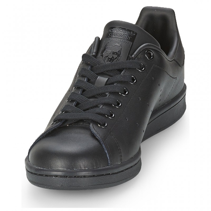 Black Adidas Stan Fabric Nuevo 40 Smith M20327 Shoes Leather black TRtqR