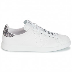 Baskets blanches en cuir pour femme 125104