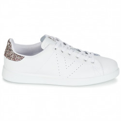 Baskets blanches en cuir pour femme 125104