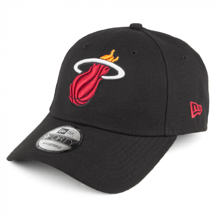 Casquette adulte Réglable 9FORTY Miami Heat The League Noir