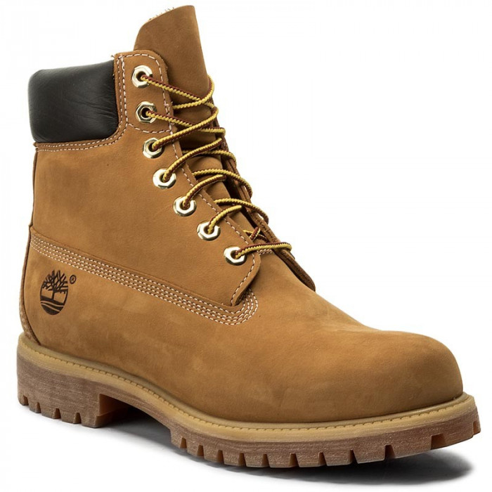 Boot imperméable pour homme en jaune 6-inch premium