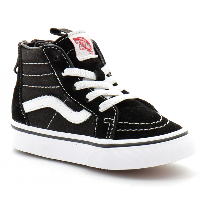 Chaussures à lacets elastique zippées pour enfant Sk8-Hi Zip