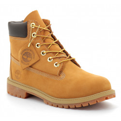 Bottine à lacets pour junior en jaune 6-inch