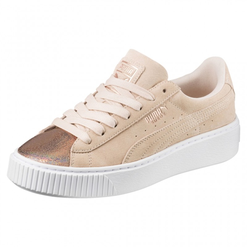 Puma scamosciato piattaforma - rose-creme ti adultes neuf Puma Puma Puma scamosciato piattaforma - rose-creme ti adultes neuf 21c183