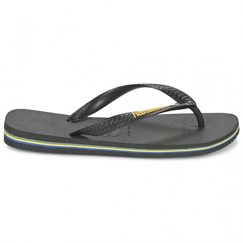 3940 Brasil 0090 Black Caoutchouc Havaianas Logo 4110850 qxYn7xPA