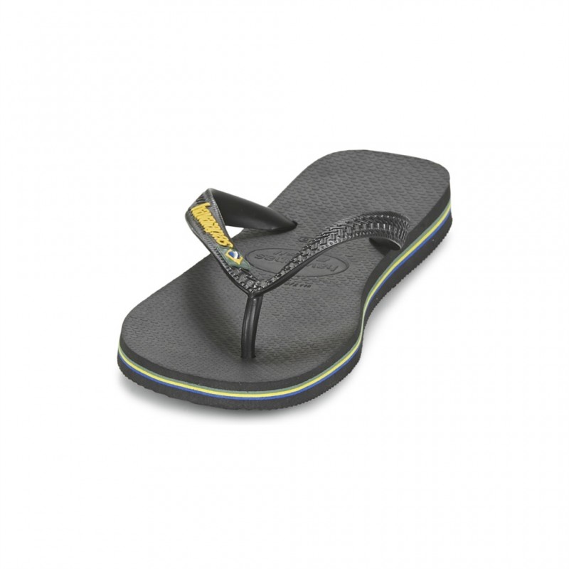 3940 Brasil 0090 Black Caoutchouc Havaianas Logo 4110850 qxYn7xPA