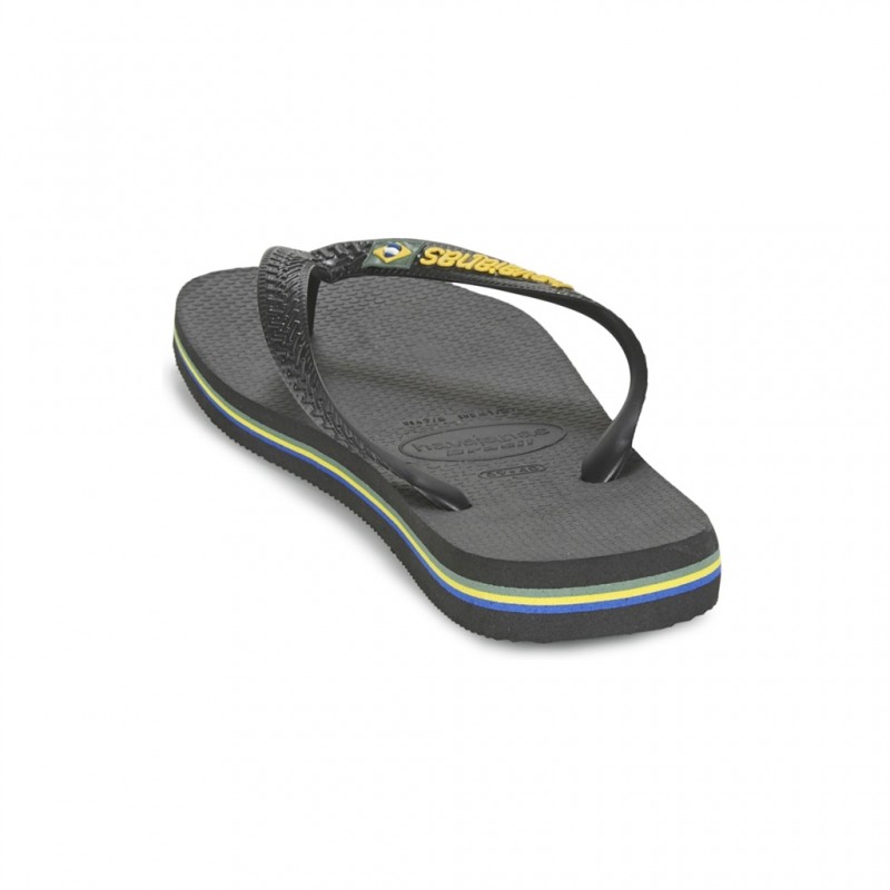 3940 Brasil 0090 Black Caoutchouc Havaianas Logo 4110850 qxYn7xPA