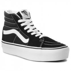 Chaussures montantes à lacets à plateforme pour femme Sk8-Hi