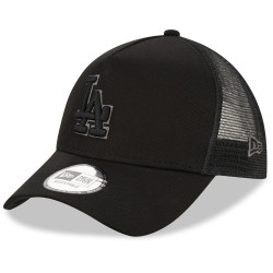 Casquette adulte A-Frame Trucker LA Dodgers Tonal Noir