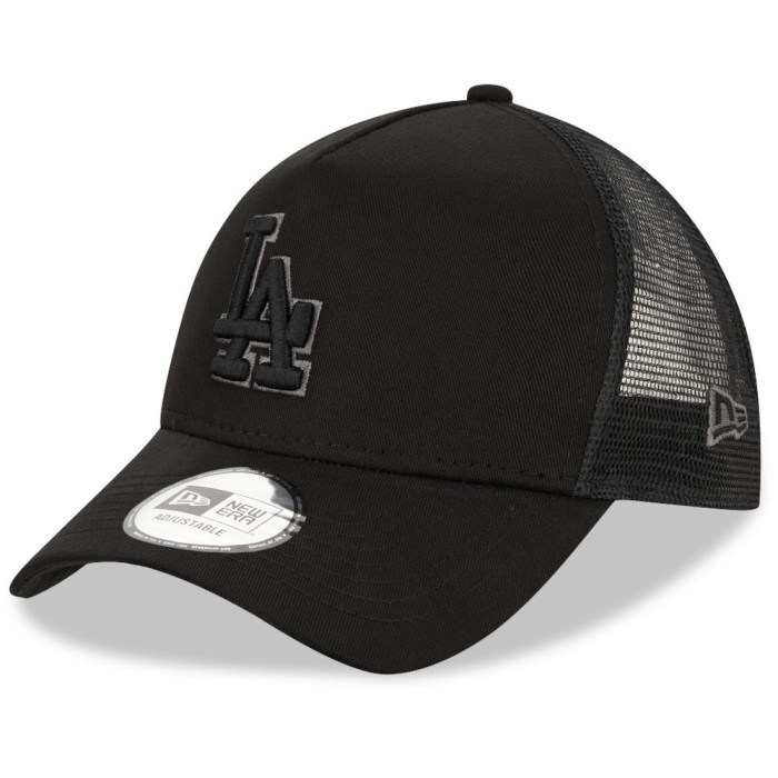 Casquette adulte A-Frame Trucker LA Dodgers Tonal Noir