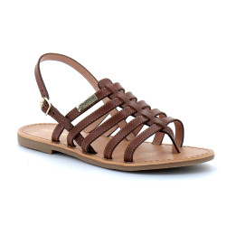 Sandales spartiates à entre-doigts pour femme Hika