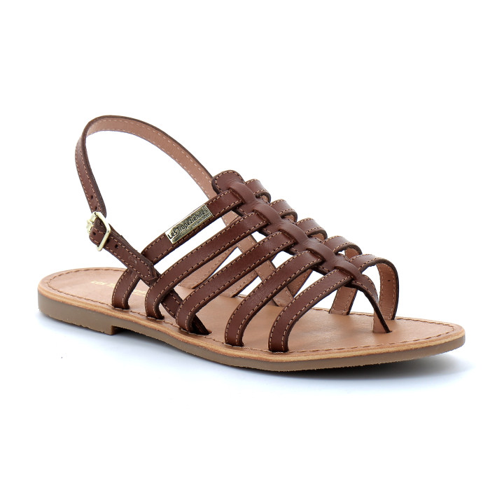 Sandales spartiates à entre-doigts pour femme Hika