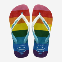 Tong à imprimé arc-en-ciel pour adulte Top Pride Allover