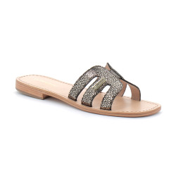Mules pour femme en cuir Hadamia