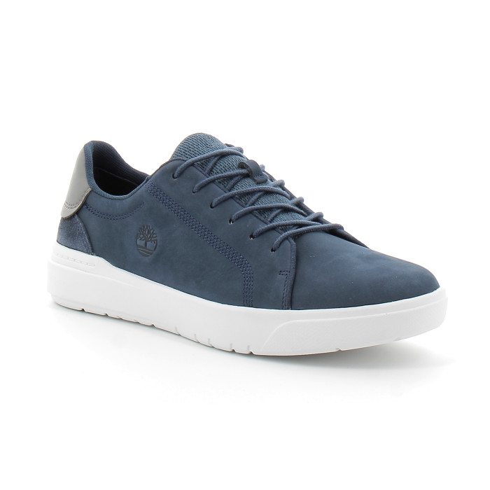 Basket basse Seneca Bay pour homme en cuir à lacets