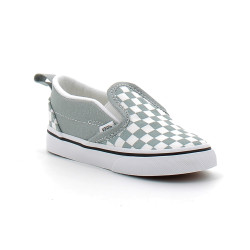 Chaussures basses sans lacets à elastique pour enfant Checkerboard Slip-On