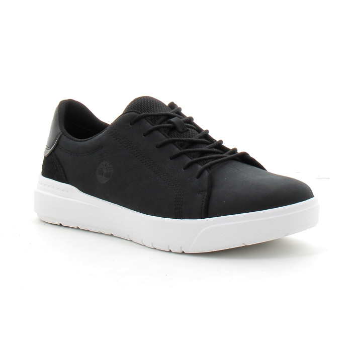 Basket basse Seneca Bay pour homme en cuir à lacets
